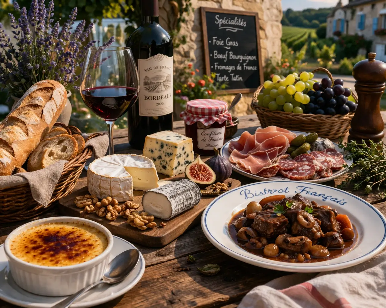 Gastronomie française et spécialités régionales