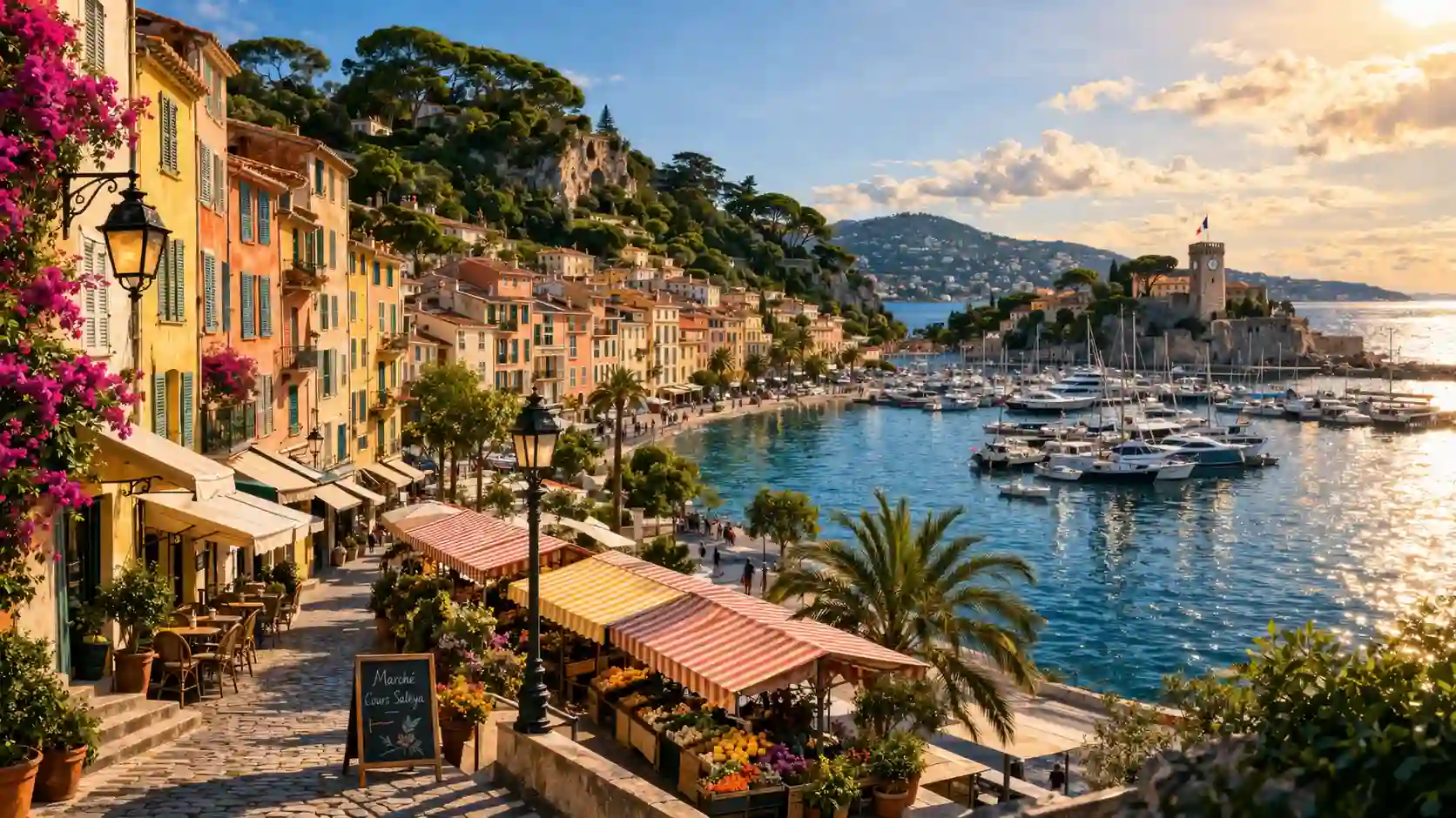 Quartiers a visiter cote dazur