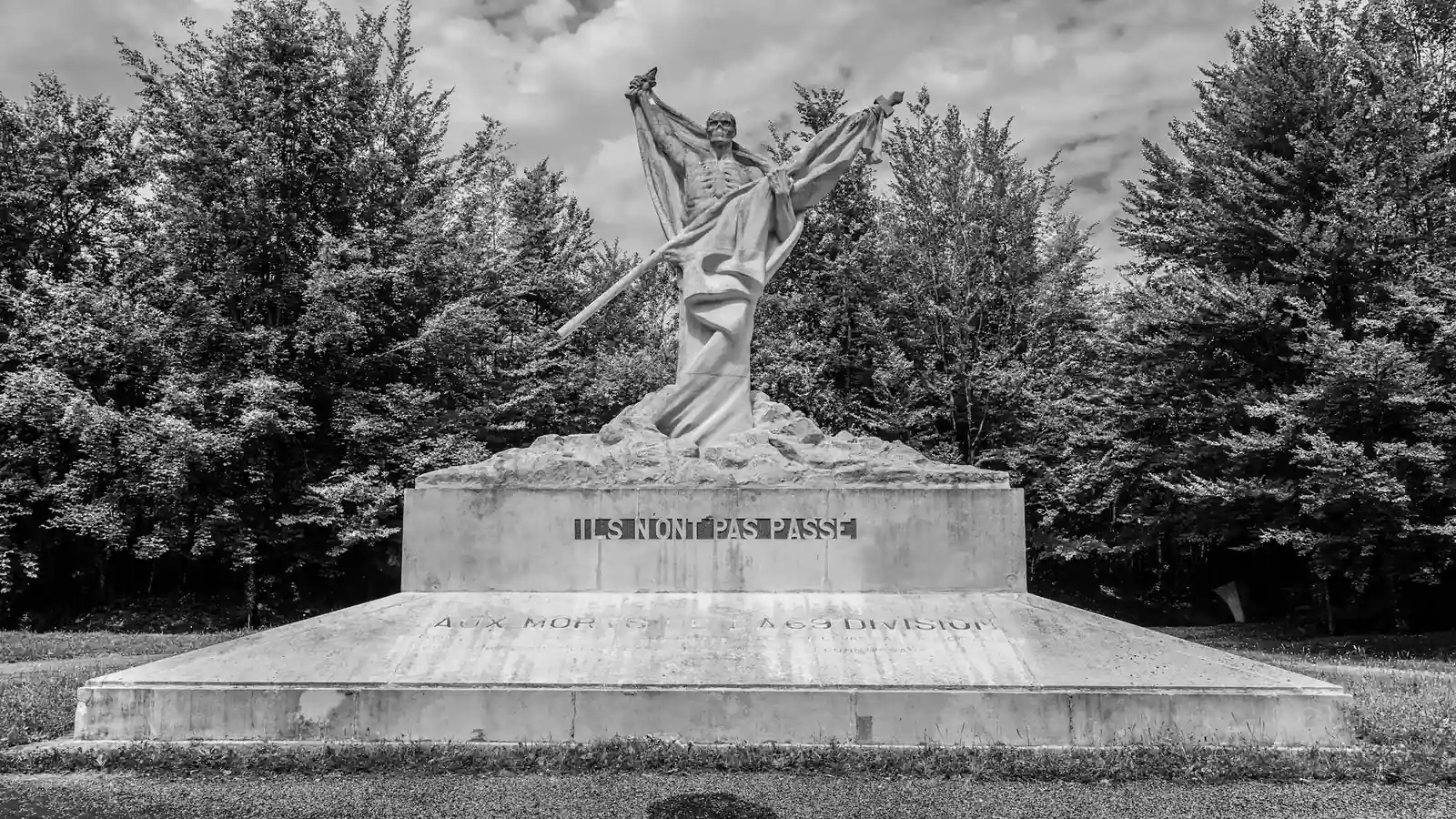 Monument commémoratif de la Grande Guerre à Verdun, dans la Meuse