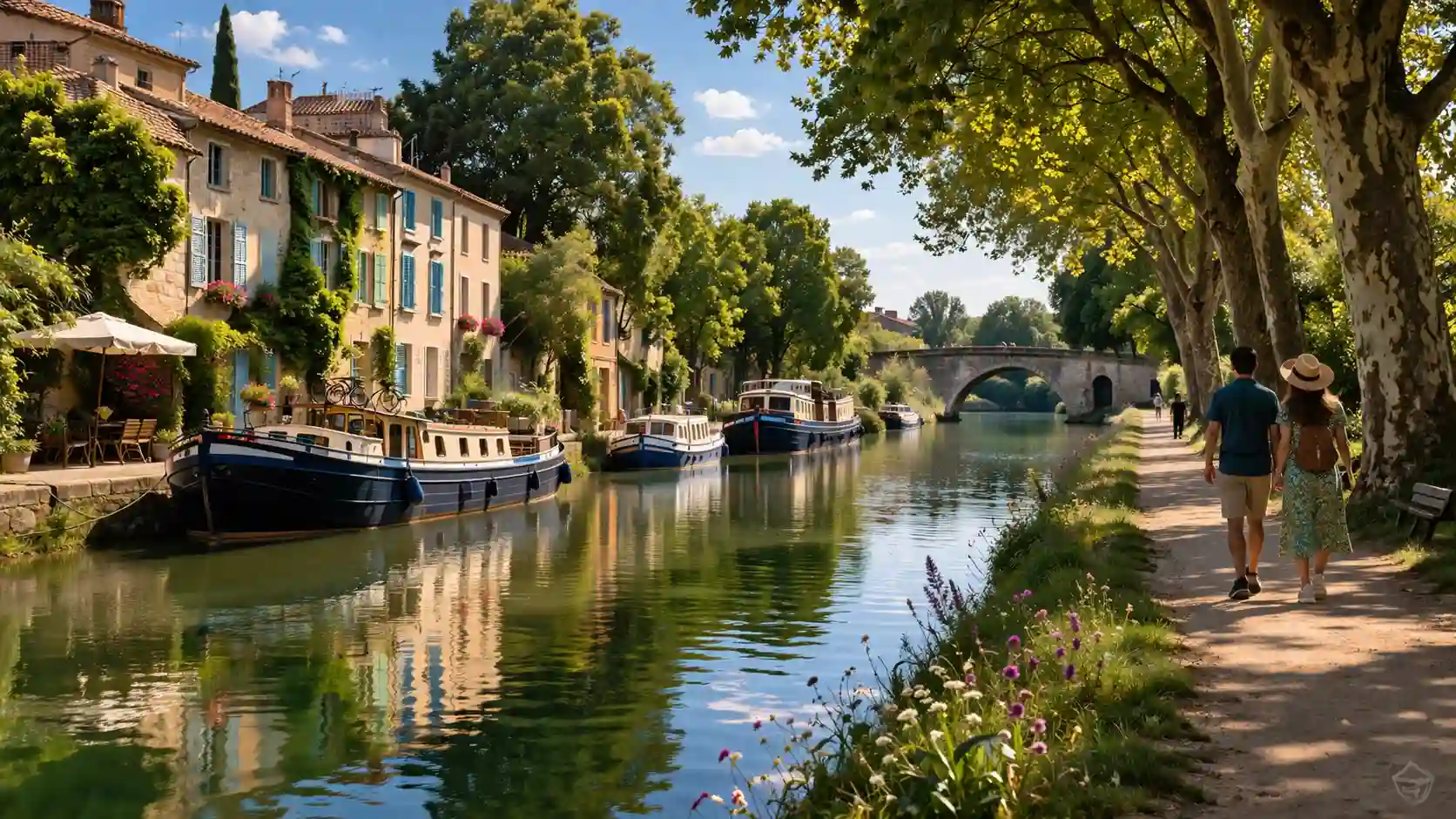 Quartiers a visiter canal du midi