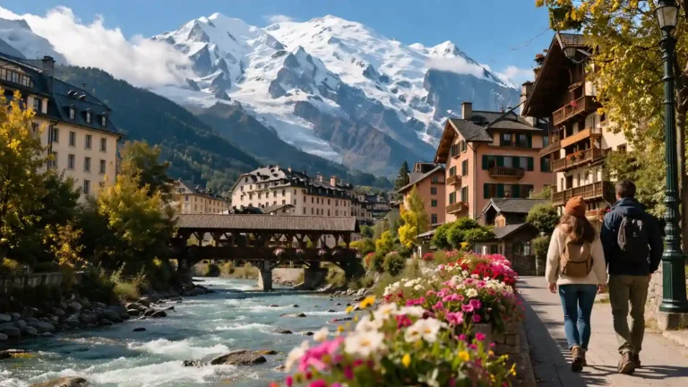 Quartiers a visiter mont blanc